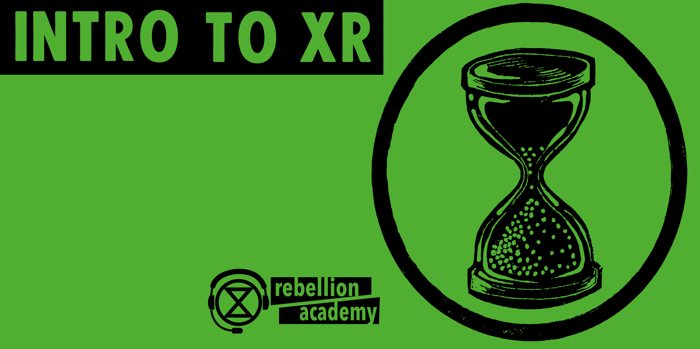 Banner image saying "introduction to extinction rebellion"